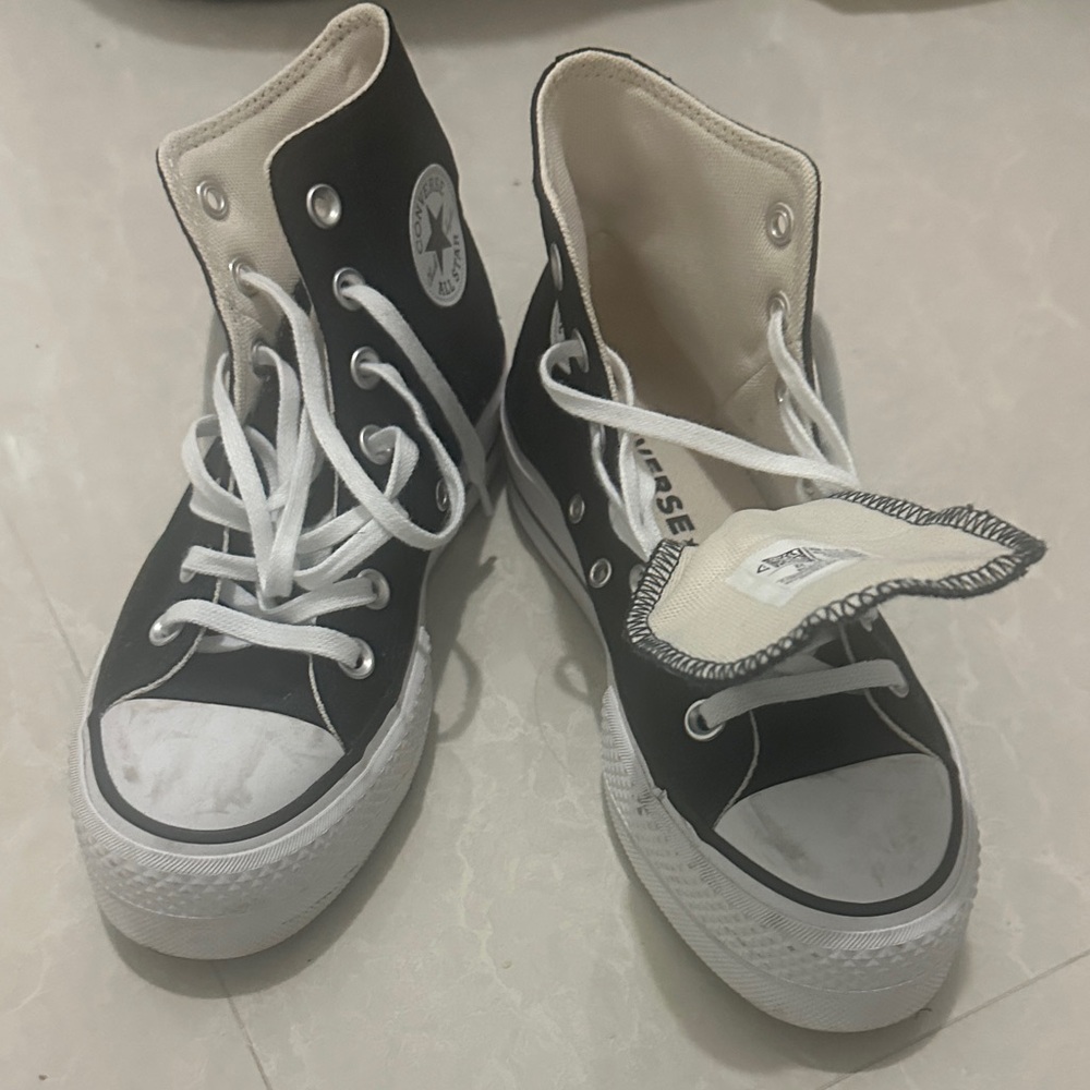 Converse White Textile Sneakers